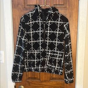 VOLCOM Jacket Cropped Fleece Zip Up with Hood |